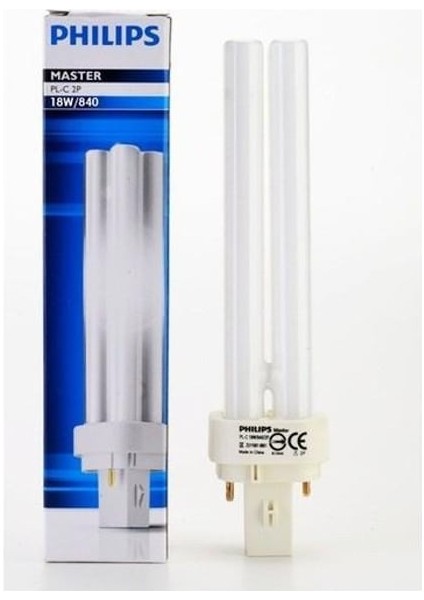 Phılıps 18W/840 G24-D2/2P Ilık Beyaz Ampul