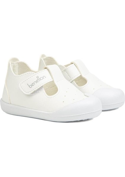 BN-1250 Unisex Çocuk Anatomik Ilkadım Ayakkabı Beyaz 19-24