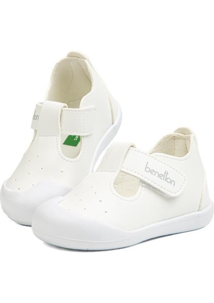 BN-1250 Unisex Çocuk Anatomik Ilkadım Ayakkabı Beyaz 19-24