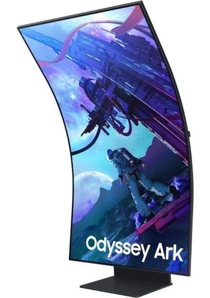 Odyssey Ark LS55CG97WNUXUF 55 Inç UHD 165Hz 1ms Pivot Asansör Multi View HDR10+ 1000R Kavisli Kokpit Quantum Mini LED Smart Gaming Hub Monitör