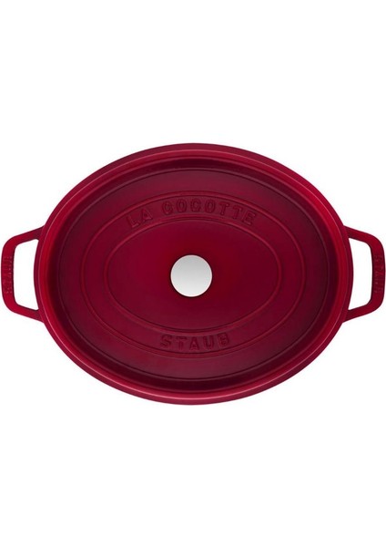 La Cocotte Oval Döküm Tencere Bordo 28Cm