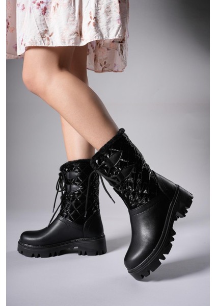 Eldamanar Kadın Bot 0012091SIYAH