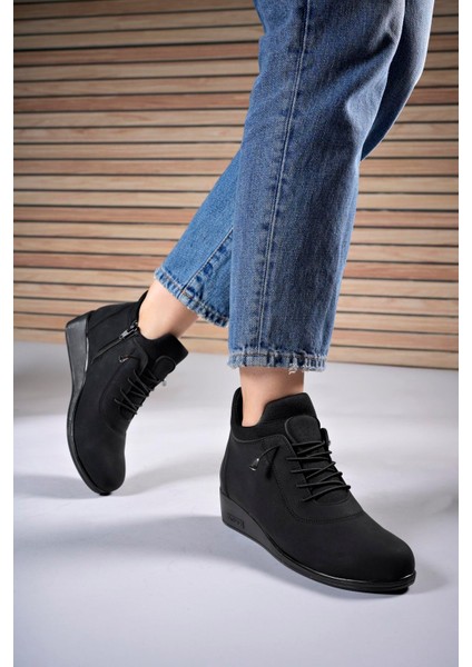 Anne Lastikli Bot 0012700MAT Siyah fırsatları