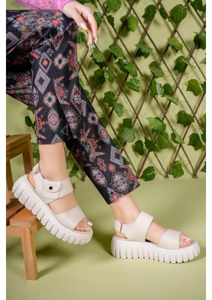 Kadın Sandalet 0012601BEJ