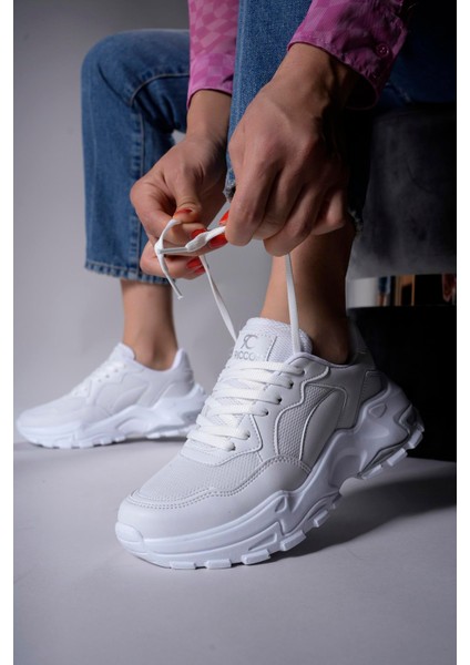 Delossiel Kadın Sneaker 0012159BEYAZ modelleri