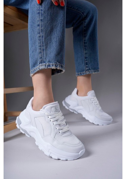 Delossiel Kadın Sneaker 0012159BEYAZ fırsatları
