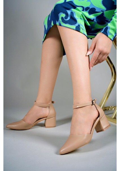 Kadın Topuklu Ayakkabı 00123801NUDE Cilt fiyatları