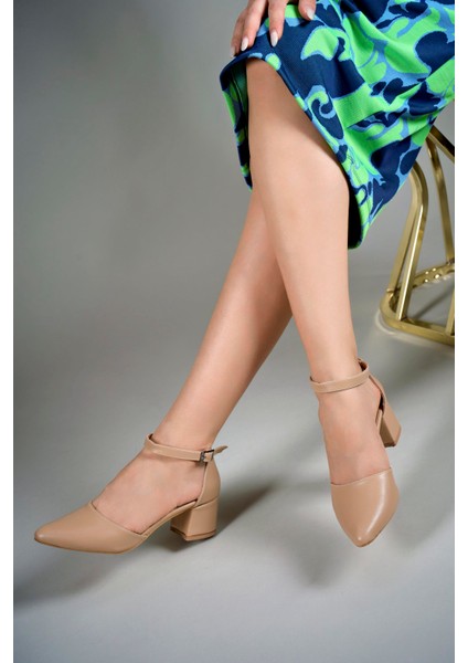 Kadın Topuklu Ayakkabı 00123801NUDE Cilt fırsatları
