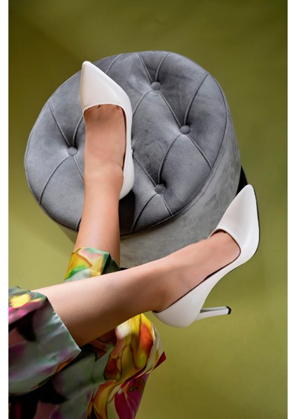 Adrora Kadın Topuklu Ayakkabı 0012783TEN Cilt fırsatları