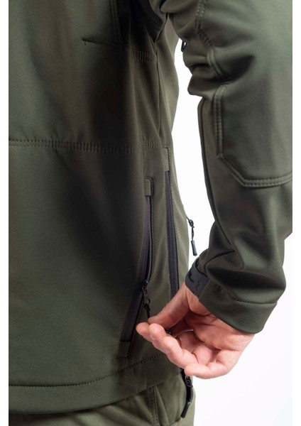 VAV Wear Tactical Outdoor Softshell Erkek Mont SHELLHT04