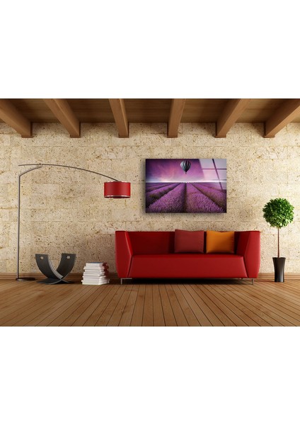 Uçan Balon Temperli Cam Duvar Tablosu modelleri