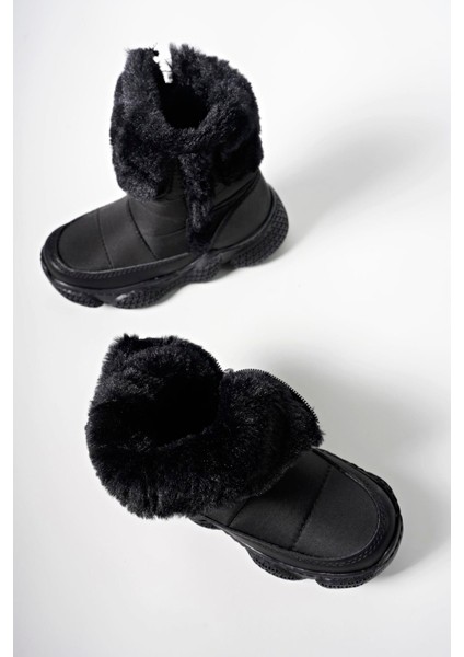 Szirnul Çocuk Fermuarlı Kar Botu 0012140SIYAH modelleri