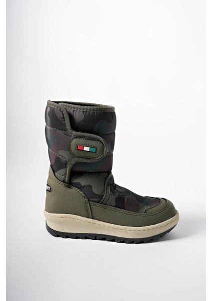 Ealgeth Çocuk Cırtlı Kar Botu 001290HAKI Kamuflaj