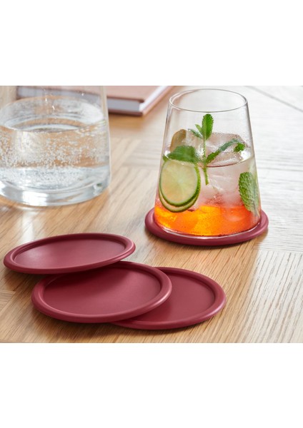 4 Adet Bardak Altlığı