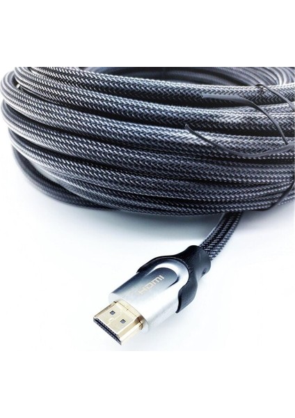 HDMI05 Örgülü 5m Görüntü Aktarım Kablosu