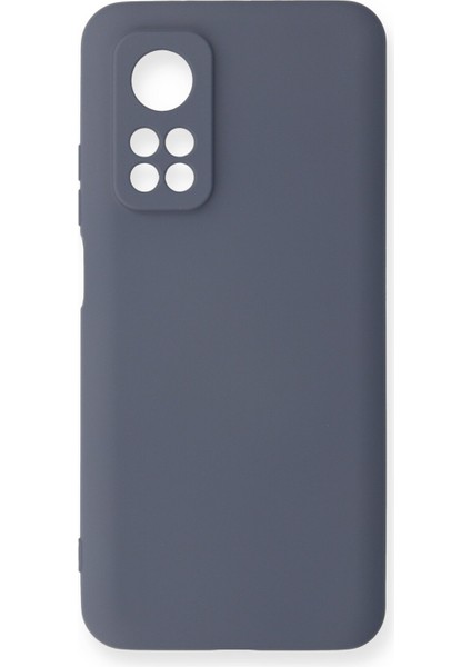 Xiaomi Mi 10T Pro Kılıf Nano Içi Kadife Silikon - Gri 300099