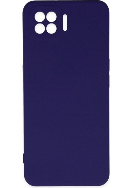 Oppo A73 Kılıf Nano Içi Kadife Silikon - Mor 300099