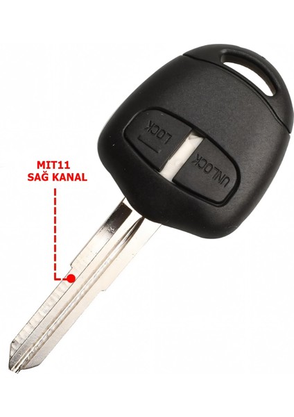 Mitsubishi Lancer L200 Pajero Kumanda Kabı Anahtar Kabı Oto Anahtarlık