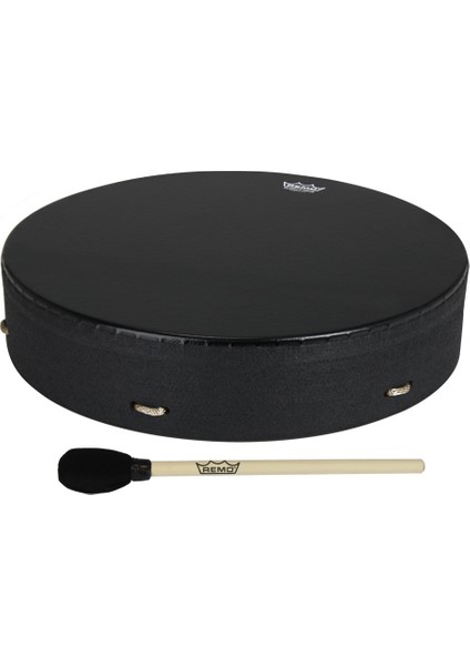 E1-1316-BE Bahia Black Earth 16 Buffalo Drum