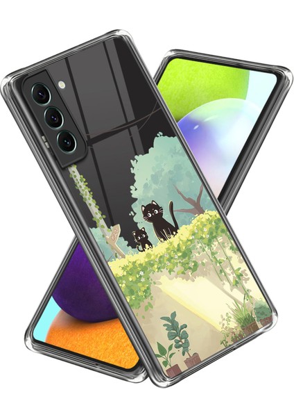 Samsung Galaxy S24+ Tpu Kılıfı Karakter Anti Telea Kapağı (Yurt Dışından)
