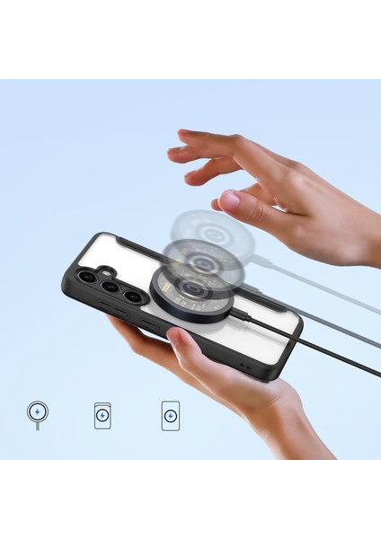 Samsung Galaxy S24+ Kart Yuvası Pu Deri Kapağı (Yurt Dışından)