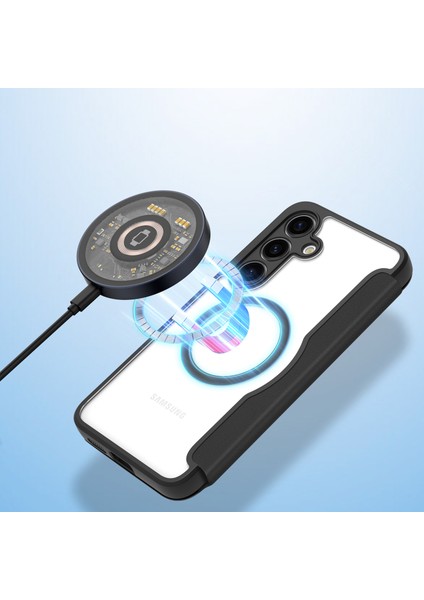 Samsung Galaxy S24+ Kart Yuvası Pu Deri Kapağı (Yurt Dışından)
