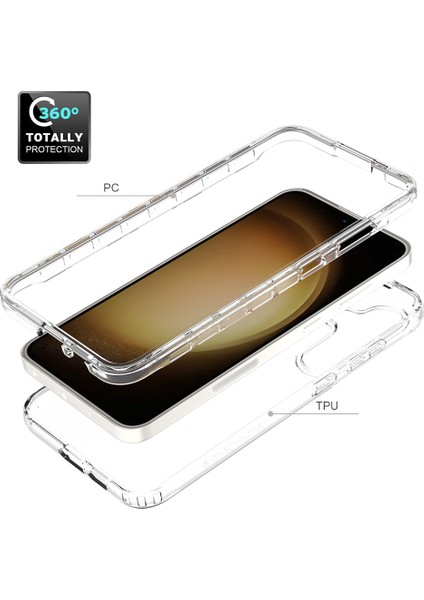 Samsung Galaxy S24+ Drop Karşıtı Pc+ Tpu Temizle Gradent Telefon Koruyucu Kapak (Yurt Dışından) fırsatları