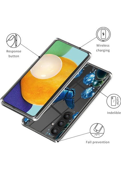 Samsung Galaxy S24 Deseni Esnek Tpu Telefon Geri Kapak Kabuğu (Yurt Dışından)