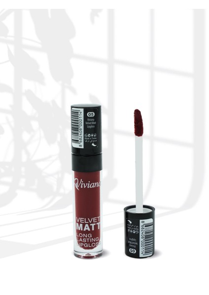 Velvet Matt Long Lasting Lipgloss 05