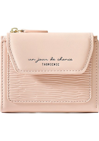 Şık Üç Katlı Fermuarlı Kadın Cüzdanı (Yurt Dışından)