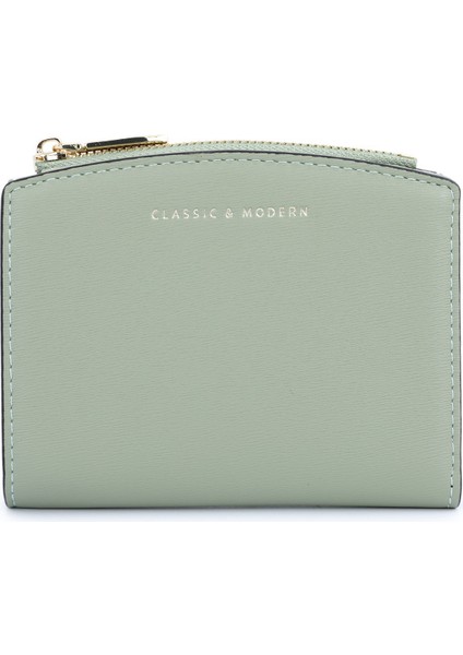 Sevimli Kızın Iki Kat Fermuarlı Kemerli Cüzdanı (Yurt Dışından)