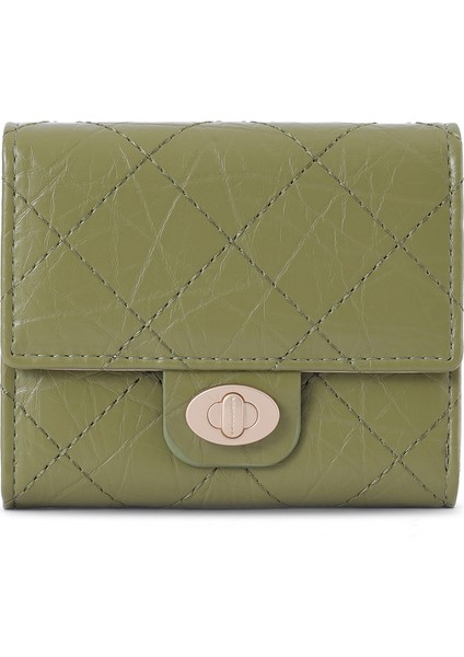 Donanım Tokalı Kısa Kadın Cüzdanı (Yurt Dışından)