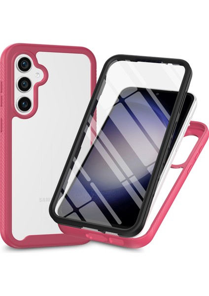 Samsung Galaxy S24+ Pc+ Tpu Koruyucu Kabuk Ekran Koruyucu (Yurt Dışından)
