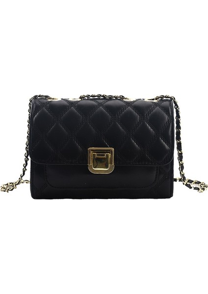 Elmas Nakış Popüler Çok Yönlü Zincir Omuz Çantası (Yurt Dışından)