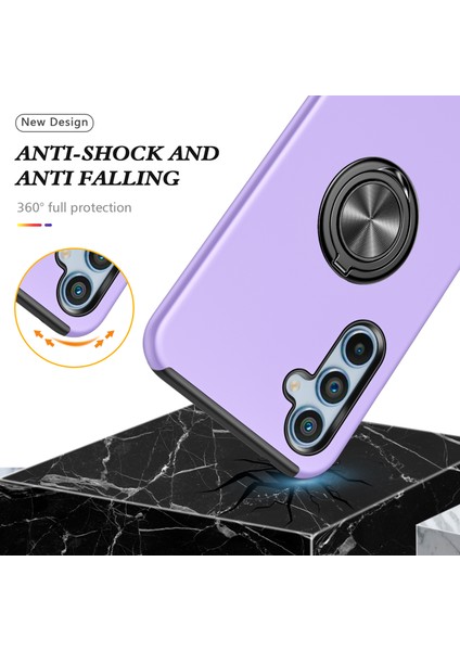 Samsung Galaxy S24+ Slim-Fit Pc+ Tpu Kapağı Ring Kickstand (Yurt Dışından) modelleri