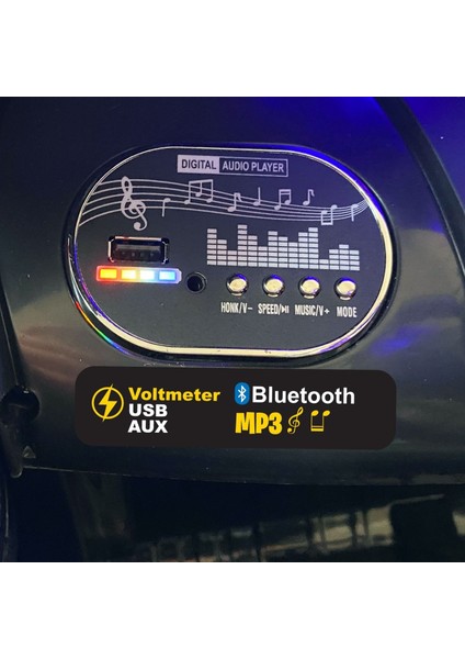 Carisma Akülü Araba Kumandalı 4*2 12 Volt