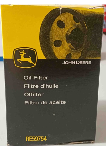 John Deere Yağ Filtresi RE59754