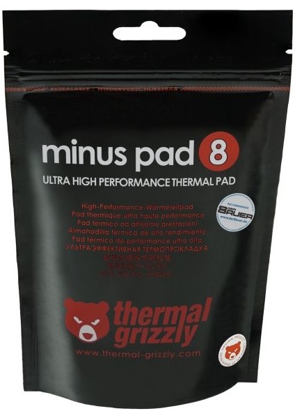 Thermal Grizzly Minus Pad 8 - 100X 100X 2,0mm