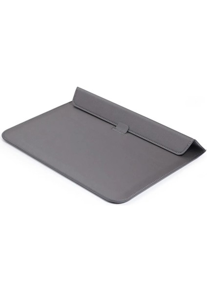 Macbook Pro Air 13 M1-M2 2020/2022 A2179-A2337-A2338-A2251-A2159-A1989-A1708 Deri Mıknatıslı Stantlı Çanta fırsatları