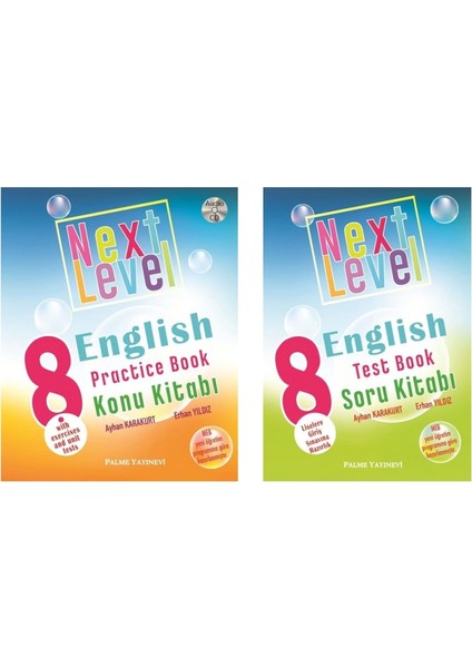 Palme Yayıncılık LGS 8. Sınıf Next Level English Practice ve Test Book Soru Kitabı