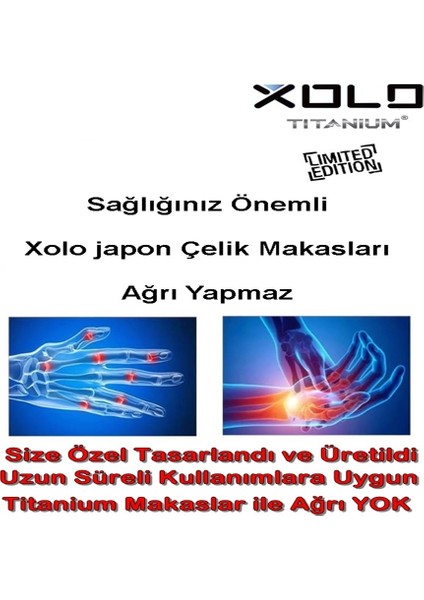 Titanium Deri Çantalı Mat Makas Seti Rose Red Saç Kesim Makas Seti Profesyonel Salon
