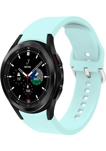 Samsung Galaxy Watch 4 5 Pro 6 40 42 43 44 45 46 47 mm Uyumlu Kavisli Tasarım Silikon Kordon