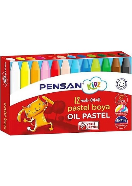 Pastel Boya Kidz 12 Renk 98060