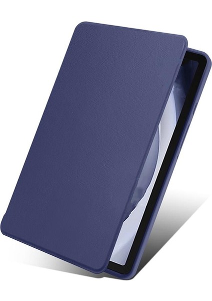 Galaxy Tab A9 8.7" Uyumlu Kılıf Kalem Bölmeli Dönebilen Yatay Dikey Standlı Akıllı Kapaklı Kılıf indirimleri