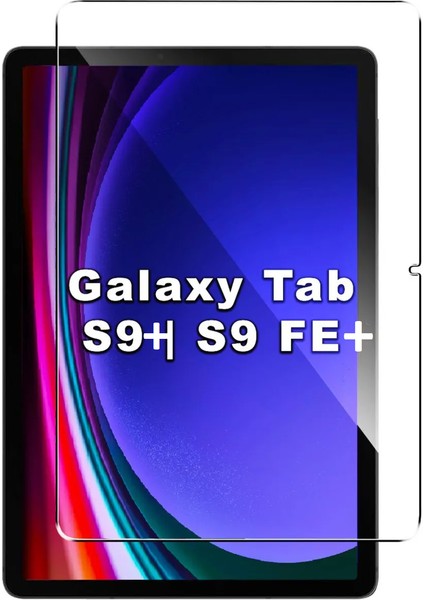 Samsung Galaxy Tab S9+ Plus SM-X810 12.4 Inç Uyumlu Tablet Nano Şeffaf Ekran Koruyucu Kırılmaz Esnek Koruma