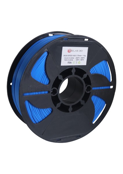 Hyper Abs Filament Mavi 1.75 mm 1kg Standart