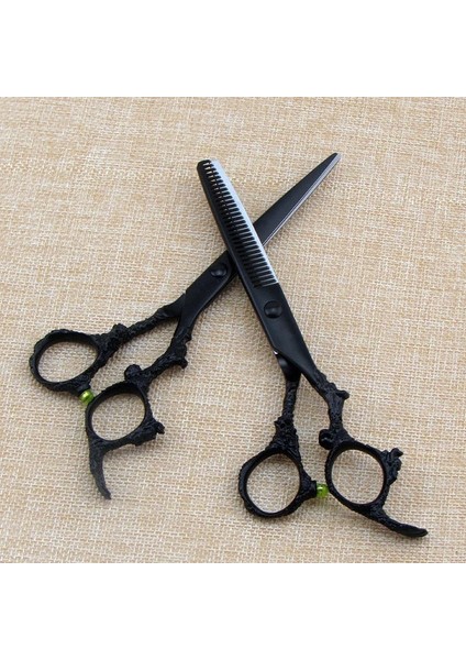 Tarzı Ayarla 6 ''siyah Ejderha Saç Ors Japon Saç Kesimi Makası Jilet Kuaförlük Ors Berber Saç Kesme Makinesi Çocuklar Için Berber Ors (Yurt Dışından)