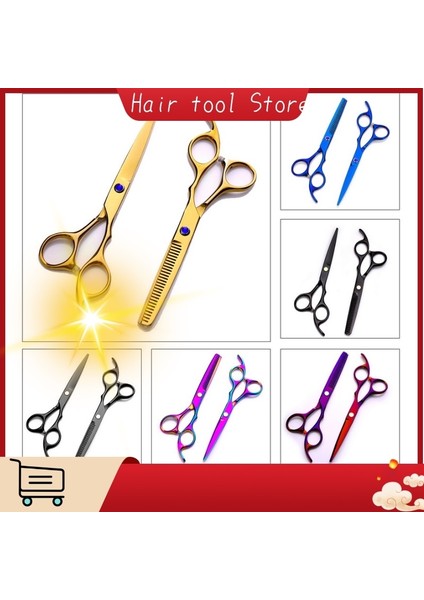 6 Inç3 Tarzı Profesyonel 6.0 Ir Berber Kuaförlük Veya Gözyaşı Düz ​​makas Güzellik Seti Renk Saf Siyah Kuaförlük Veya (Yurt Dışından) indirimleri