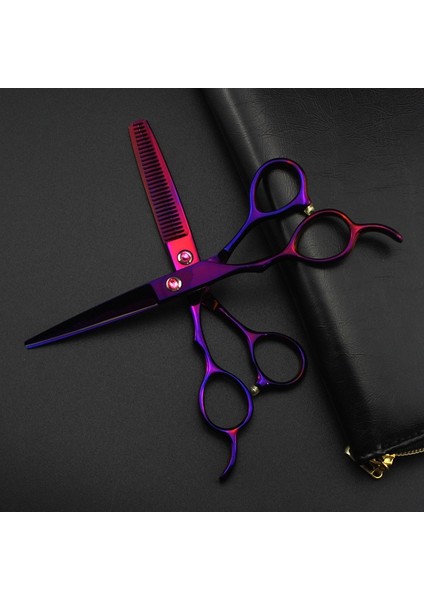 Inceltme Tarzı Profesyonel Japaurple Solak 6 '' Saç Kesme Berber Makas Saç Kesimi Tg Makası Kuaförlük Ors (Yurt Dışından) fiyatları