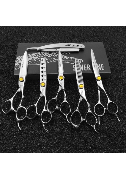 Standart Düz Kesme Stili 6 Profesyonel Kuaför Yapısı Veya Seti Kesme Kuaför Saç Kesimi Tg Makas Veya Kuaförlük Saç Aletleri Veya Saç Kesimi (Yurt Dışından) modelleri